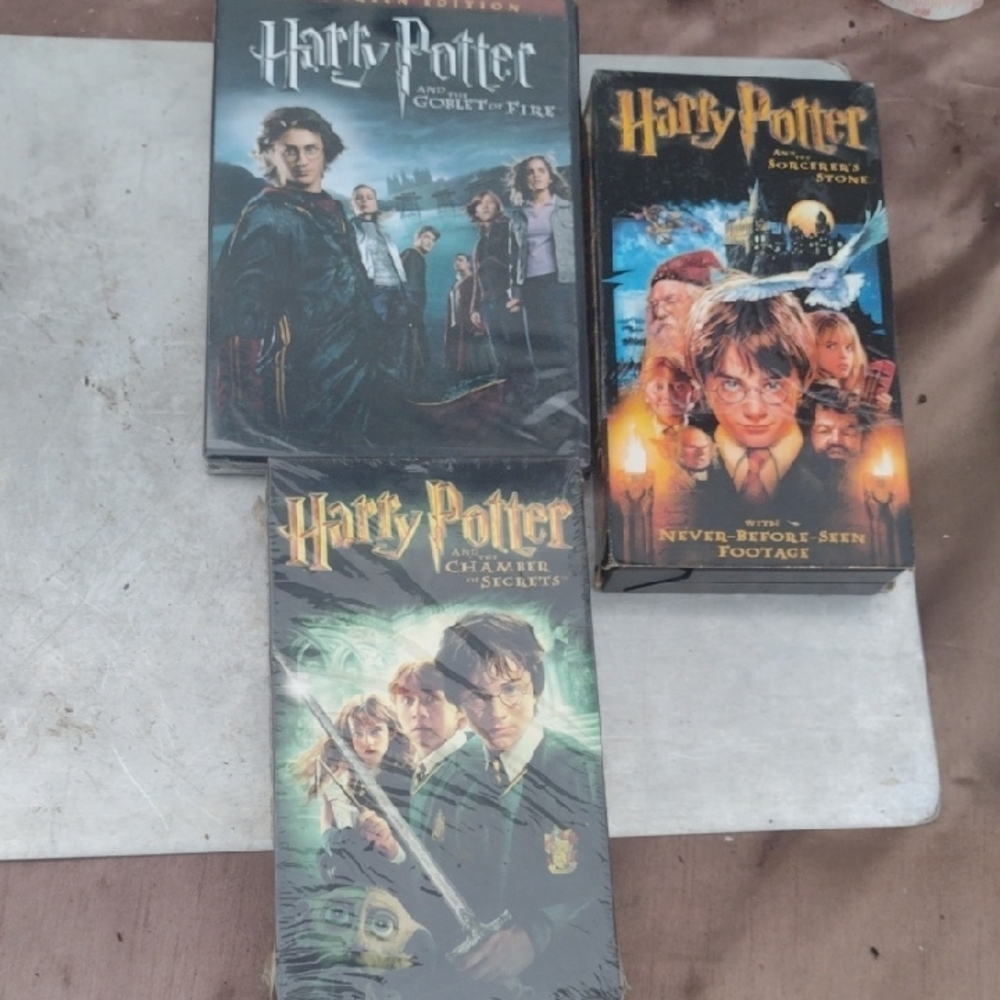 Harry Potter VHS &DVD Collection